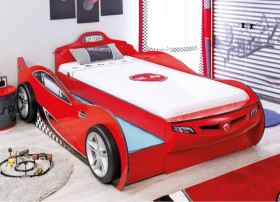 CARBED Кровать-машина Coupe с выдвижной кроватью Red 20.03.1306.00 в Уфе - ufa.katalogmebeli.com | фото