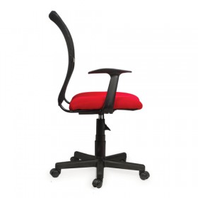 Кресло BRABIX Spring MG-307 (красно-черный) в Уфе - ufa.katalogmebeli.com | фото 3