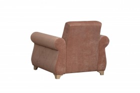 Кресло для отдыха "Порто" (велюр киви корица / микровельвет крем) в Уфе - ufa.katalogmebeli.com | фото 6