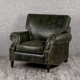 Кресло кожаное Лофт Аристократ (ширина 1070 мм) в Уфе - ufa.katalogmebeli.com | фото