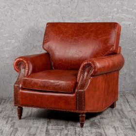 Кресло кожаное Лофт Аристократ (кожа буйвола) в Уфе - ufa.katalogmebeli.com | фото