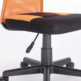 Кресло компактное BRABIX Smart MG-313 (черный, оранжевый) в Уфе - ufa.katalogmebeli.com | фото 5