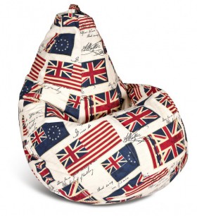 Кресло-мешок Британский Флаг в Уфе - ufa.katalogmebeli.com | фото