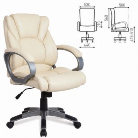 Кресло офисное BRABIX Eldorado EX-504 (бежевый) в Уфе - ufa.katalogmebeli.com | фото