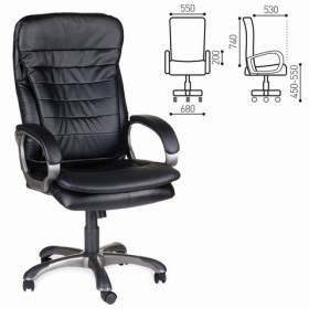 Кресло офисное BRABIX Omega EX-589 (черное) в Уфе - ufa.katalogmebeli.com | фото