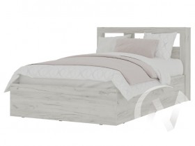 Кровать 1,2 МС Гранд (дуб крафт белый) в Уфе - ufa.katalogmebeli.com | фото