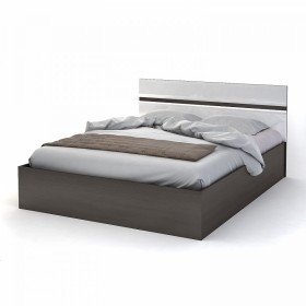 Кровать 1,4м Спальня Вегас (белый глянец) в Уфе - ufa.katalogmebeli.com | фото