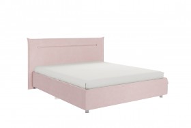 Кровать 1,6 Альба с основанием (Нежно-розовый велюр) в Уфе - ufa.katalogmebeli.com | фото