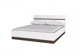 Кровать 1,6м Вегас (Венге/Белый) в Уфе - ufa.katalogmebeli.com | фото