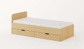 Кровать с ящиками 900 (Беленый дуб) в Уфе - ufa.katalogmebeli.com | фото