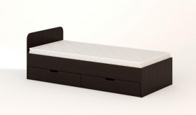 Кровать с ящиками 900 (Венге) в Уфе - ufa.katalogmebeli.com | фото 1
