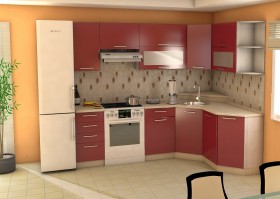 Угловая кухня Максимус-24 2400х1700 мм в Уфе - ufa.katalogmebeli.com | фото