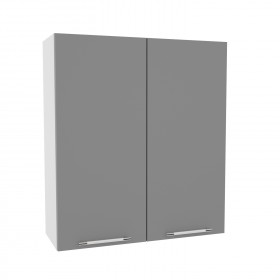 Квадро ВП 800 шкаф верхний высокий (Лунный свет/корпус Серый) в Уфе - ufa.katalogmebeli.com | фото