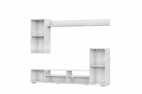 Мебель для гостиной МГС 4 (Белый/Белый глянец) в Уфе - ufa.katalogmebeli.com | фото 3