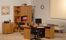Мебель для персонала Рубин 42 Светлый миланский орех в Уфе - ufa.katalogmebeli.com | фото 2
