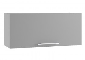 Норд ШВГ 800 Шкаф верхний горизонтальный (Софт какао/корпус Белый) в Уфе - ufa.katalogmebeli.com | фото
