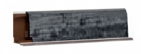 Плинтус LB-37, L=3000мм, каньон (черный) в Уфе - ufa.katalogmebeli.com | фото