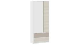 Шкаф для одежды комбинированный «Сканди» Дуб Гарден/Белый/Глиняный серый в Уфе - ufa.katalogmebeli.com | фото