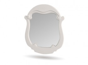 Зеркало настенное Мария (Белый глянец) в Уфе - ufa.katalogmebeli.com | фото